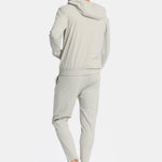 Cloud Grey Hooded Tech Suit