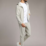 Cloud Grey Hooded Tech Suit